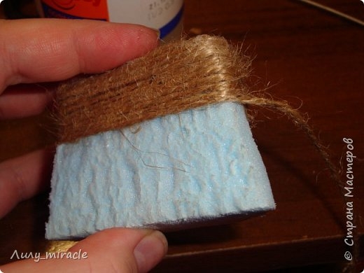 Мастер-класс магнитика Корзинка с цветами