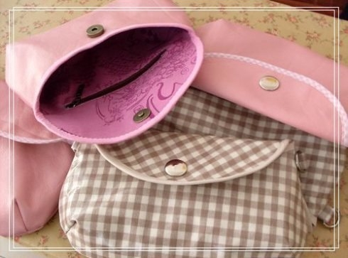 Маленькая сумочка с выкройкой