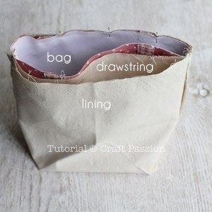 Практичная сумка - мешок. Мастер-класс и выкройка