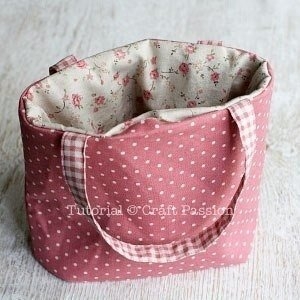 Практичная сумка - мешок. Мастер-класс и выкройка