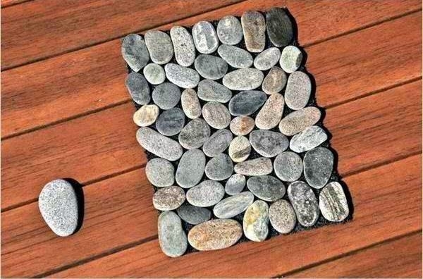 Коврики из гальки Коврики из гальки