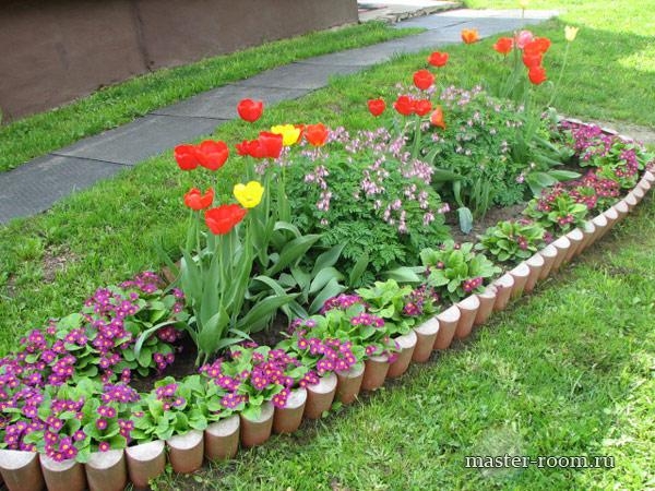 Идеи для дачи и сада. Клумбы.