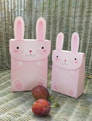 Упаковка для детского подарка Зайчик Упаковка для детского подарка Зайчик