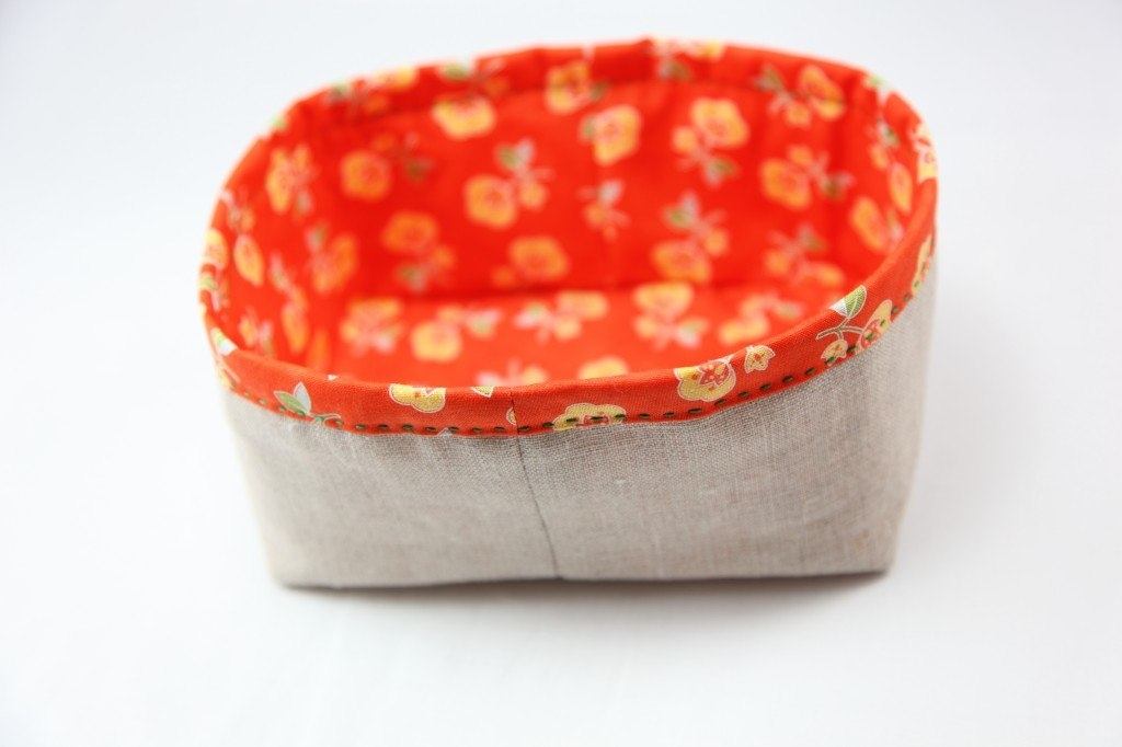 Текстильные корзиночки для хранения вещей