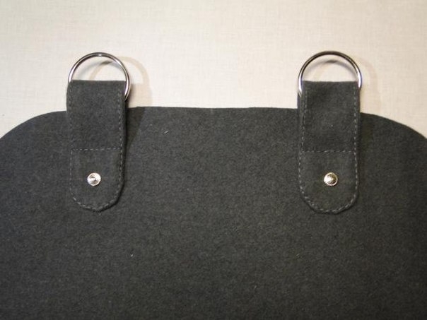 Сумка из шинельного сукна