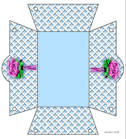 Коробочки для подарков. Шаблоны для распечатки