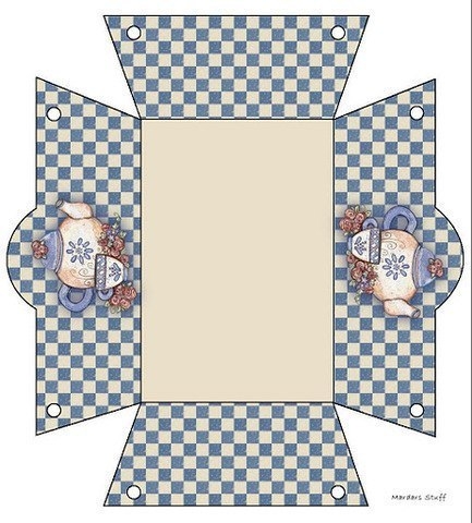 Коробочки для подарков. Шаблоны для распечатки