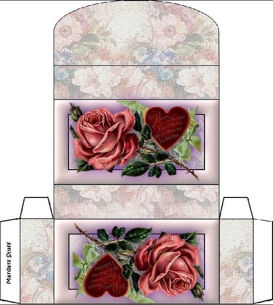 Коробочки для подарков. Шаблоны для распечатки