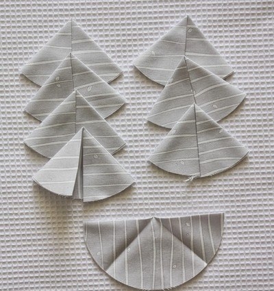 Салфетка в технике лоскутное шитье