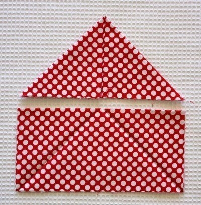 Салфетка в технике лоскутное шитье