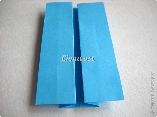 Открытка с элементами оригами и квиллинга