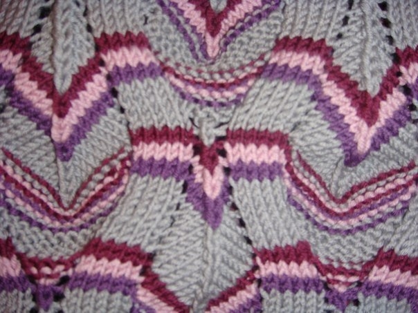 Узоры Миссони. Узоры спицами. Схемы.