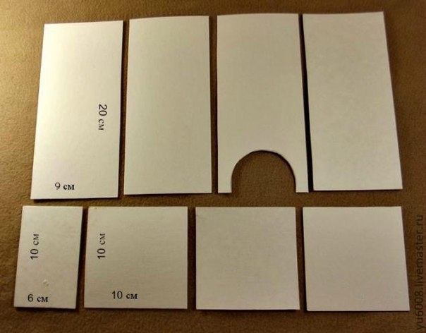 Чайный домик из картона