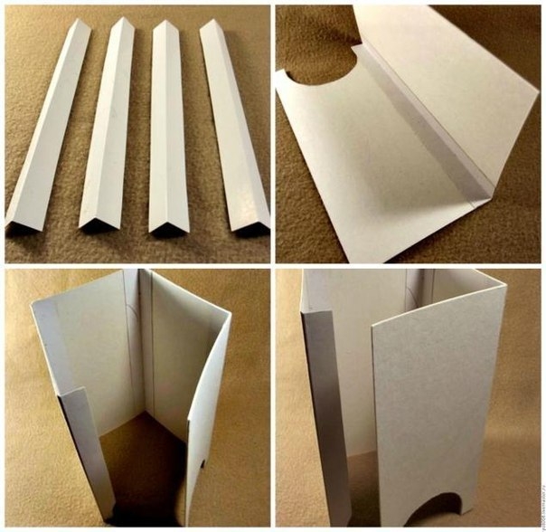 Чайный домик из картона