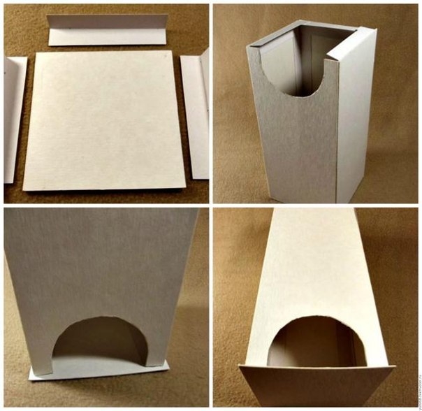 Чайный домик из картона