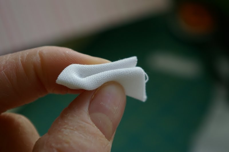 Ромашка. Цветы из ткани