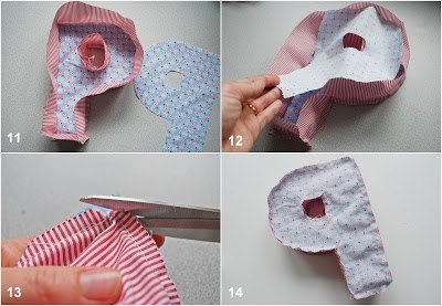 Текстильные буквы