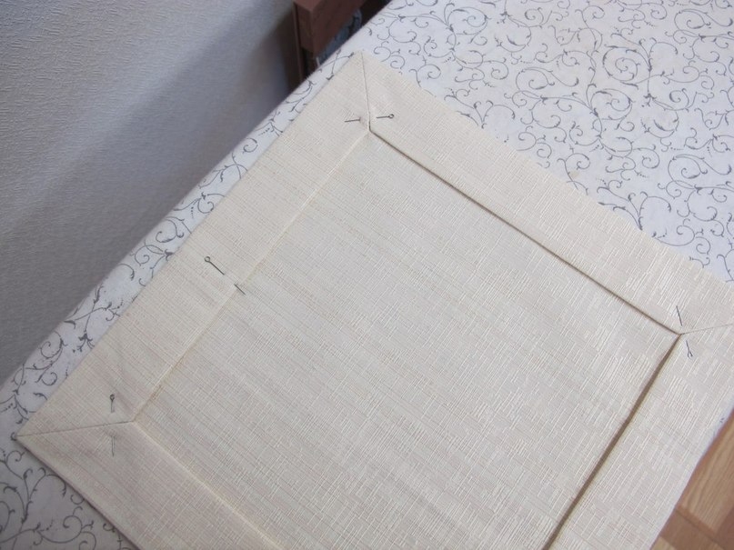 Уголки на салфетках