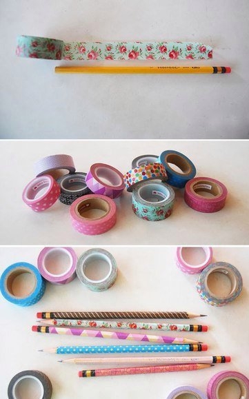 Принтованный скотч: идеи использования