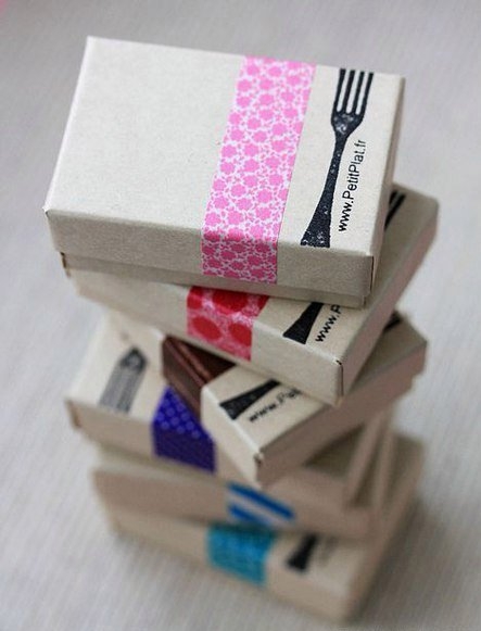 Принтованный скотч: идеи использования