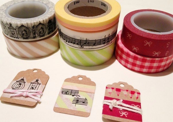 Принтованный скотч: идеи использования