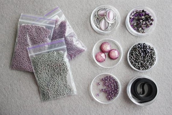 Мастер-класс: авторское колье Violet dreams