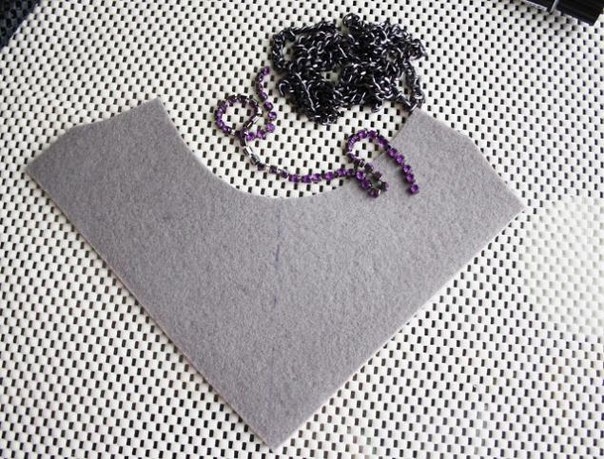 Мастер-класс: авторское колье Violet dreams