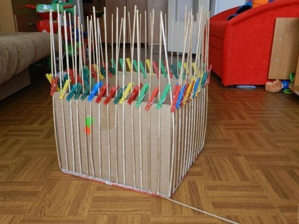 МК по плетению прямоугольной корзины