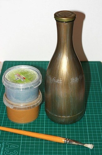 Декорирование бутылок своими руками