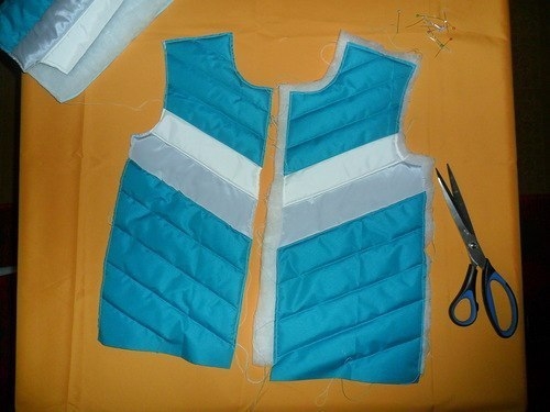Жилет стеганый. Мастер-класс