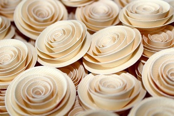 Спиральные цветочки