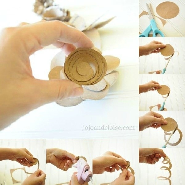 Спиральные цветочки