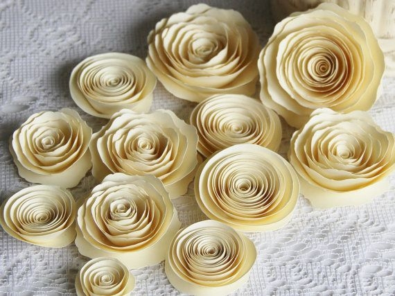 Спиральные цветочки