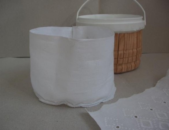 Мастерим корзинку для рукоделия