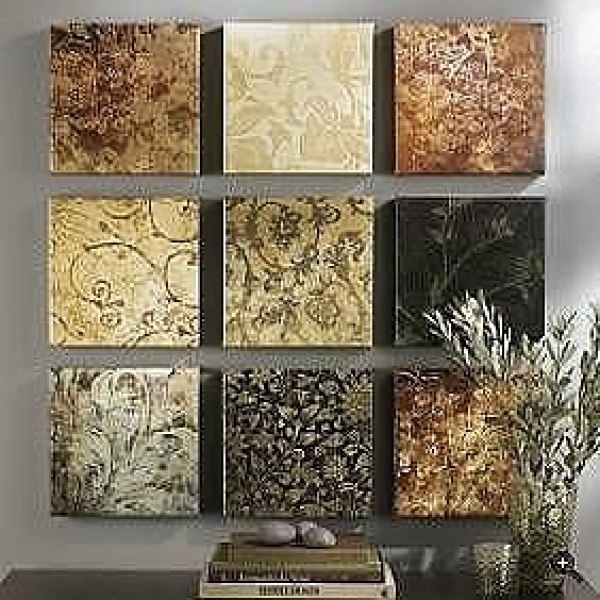 Использование остатков обоев в декоре комнат