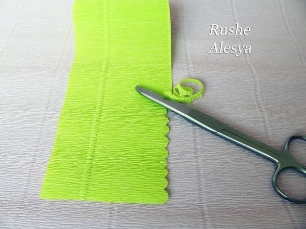 Подснежники для букета из конфет