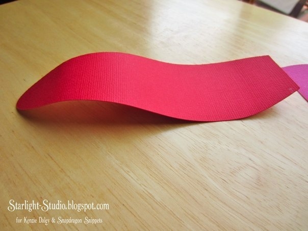 Туфелька из бумаги. Мастер-класс.