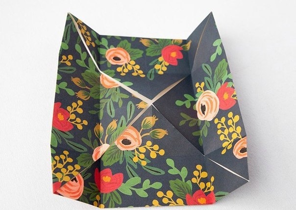 Коробочка из бумаги за 5 минут