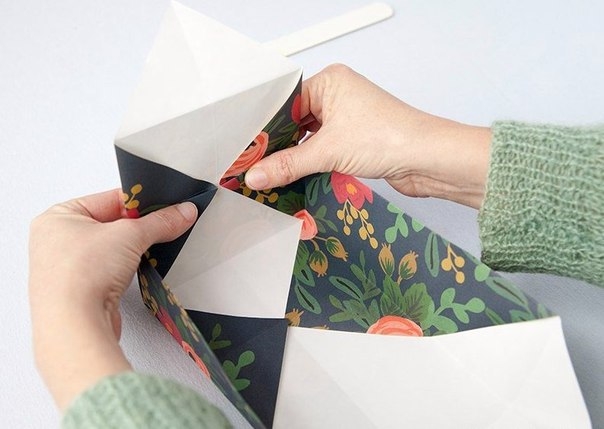 Коробочка из бумаги за 5 минут