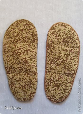 Тапочки за час. Мастер-класс.