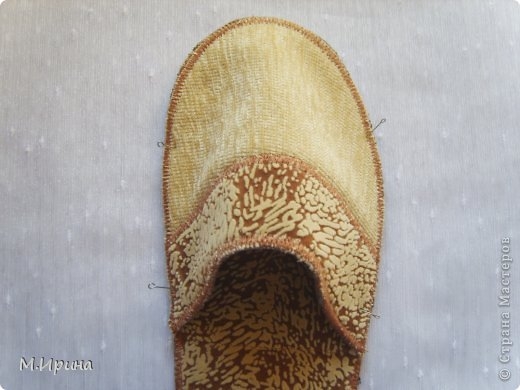 Тапочки за час. Мастер-класс.