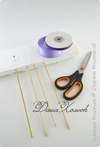 Бантик из лент