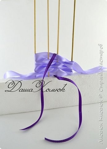 Бантик из лент
