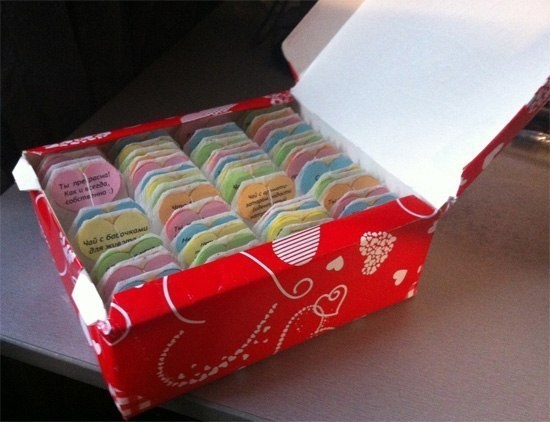 Создаем послания на чайных пакетиках.