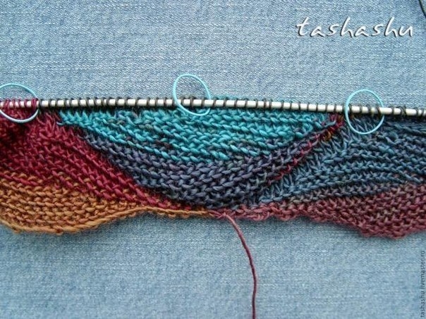 Вязаный пэчворк Вязаный пэчворк