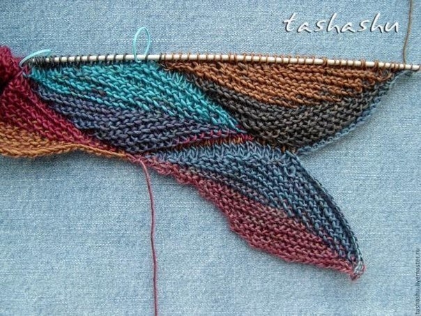 Вязаный пэчворк Вязаный пэчворк