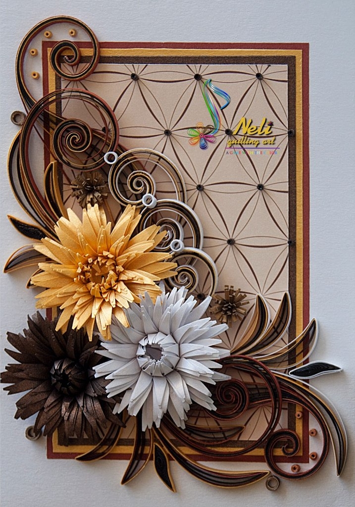 Открытки. Квиллинг.