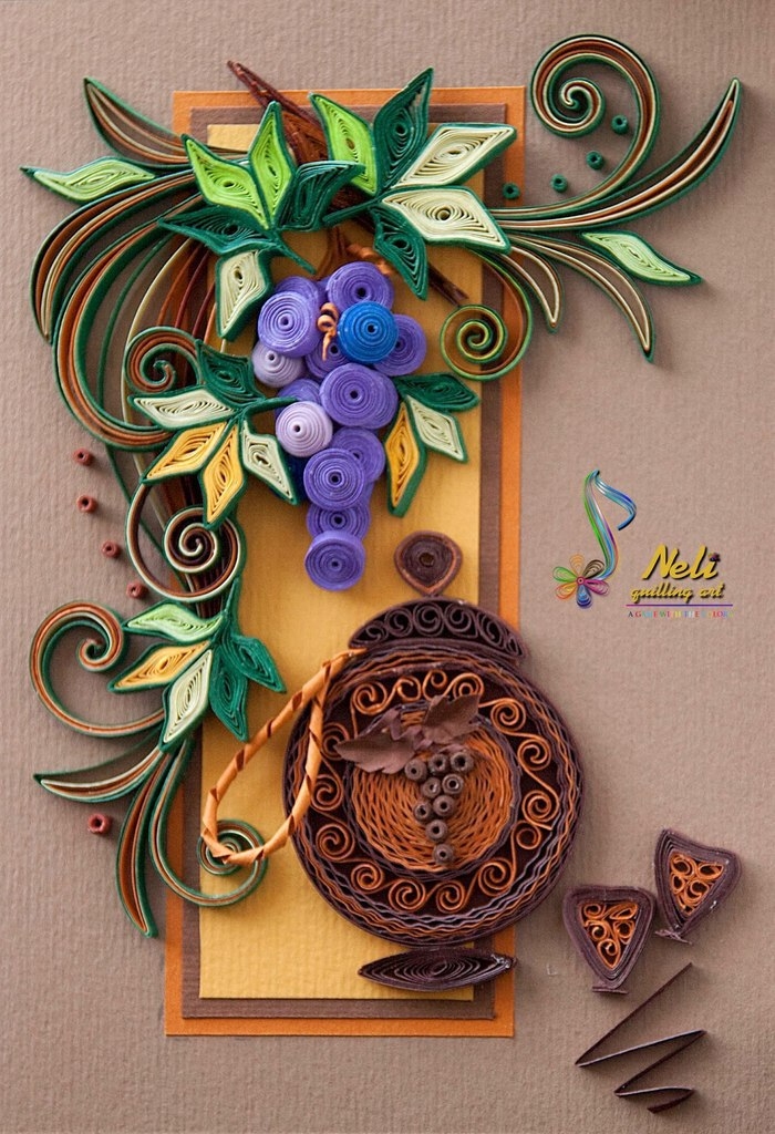 Открытки. Квиллинг.