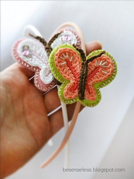 Вяжем бабочек