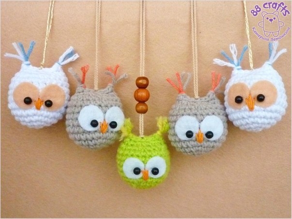 Вяжем совушек